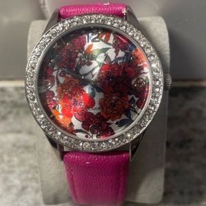 Lane Bryant Flower watch Bejeweled